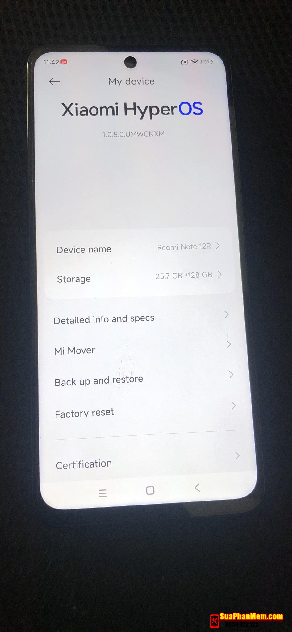 Up rom global Xiaomi Redmi Note 12R (SKY) không cần unlock bootloader