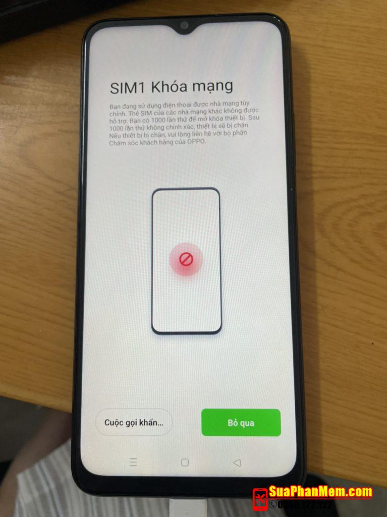 Oppo A38 CPH2579 unlock sim mở khoá mạng