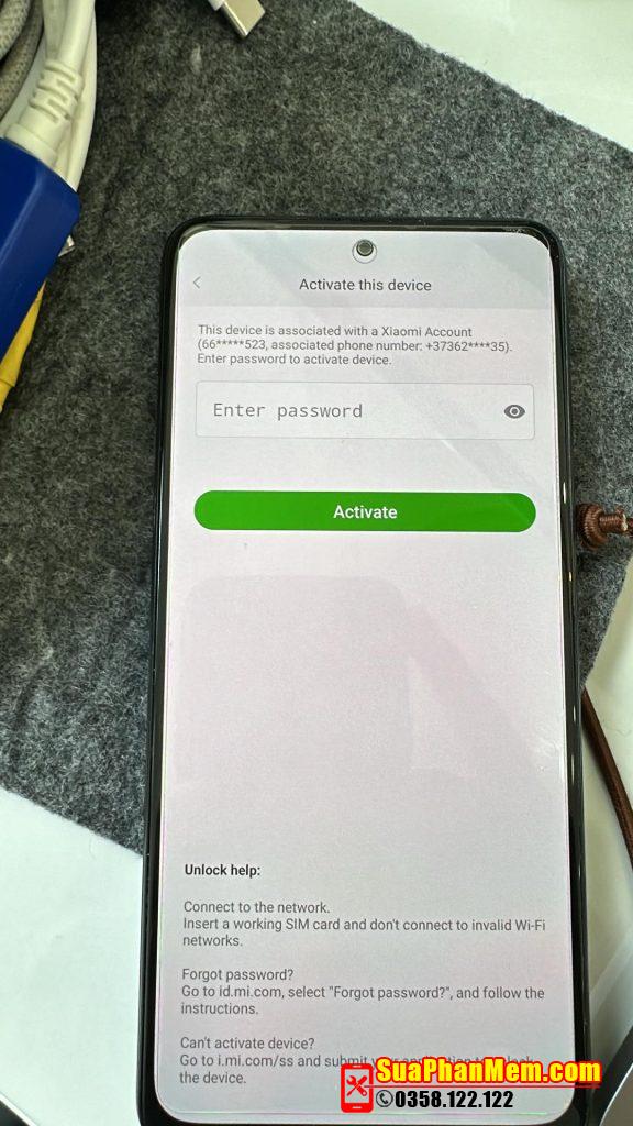 Bypass ẩn tài khoản Micloud Redmi Note 11 Pro 4G (viva)