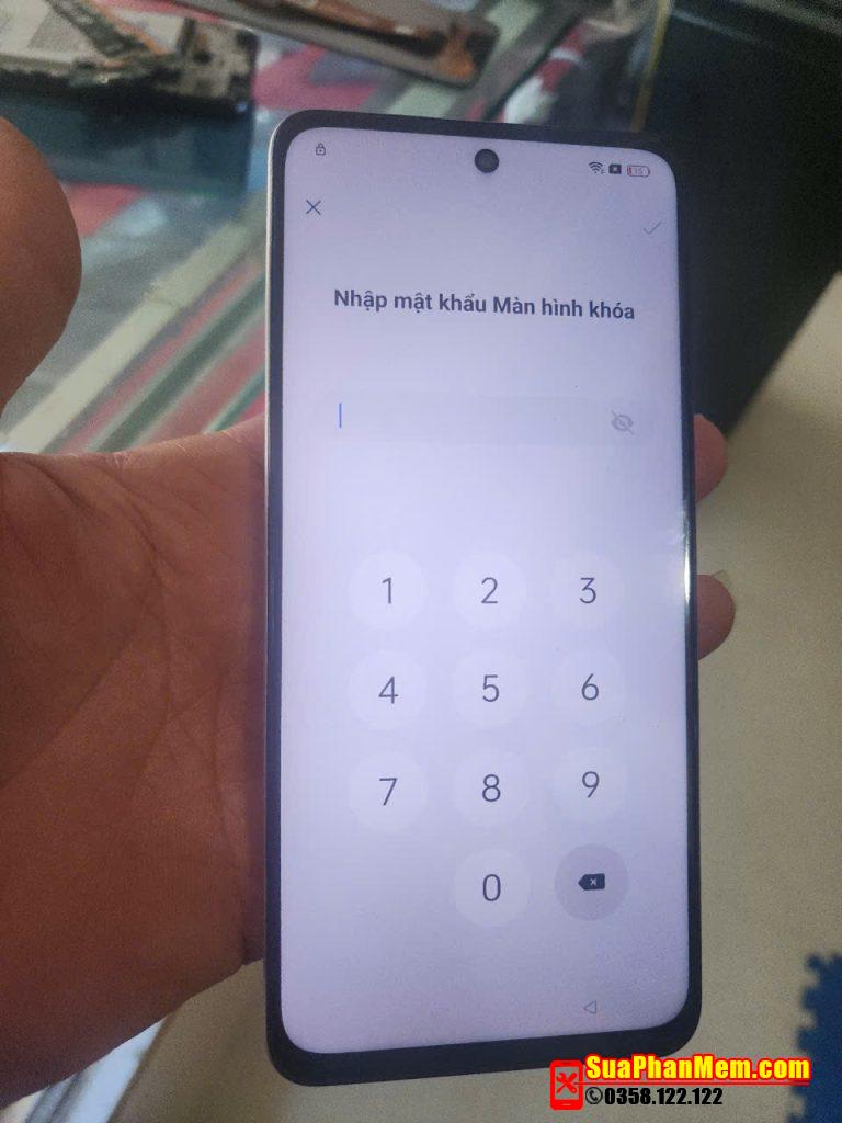 Xoá mật khẩu, tài khoản Google Realme C55 RMX3710 Android 14