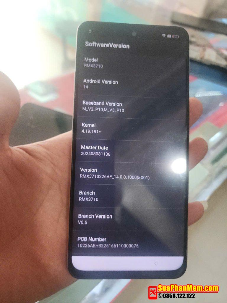 Xoá mật khẩu, tài khoản Google Realme C55 RMX3710 Android 14