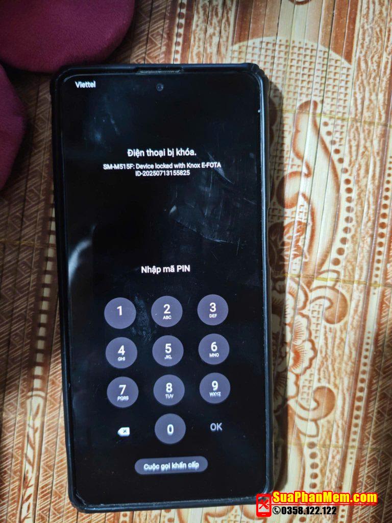 Mở khóa Samsung bị khóa Knox E-FOTA