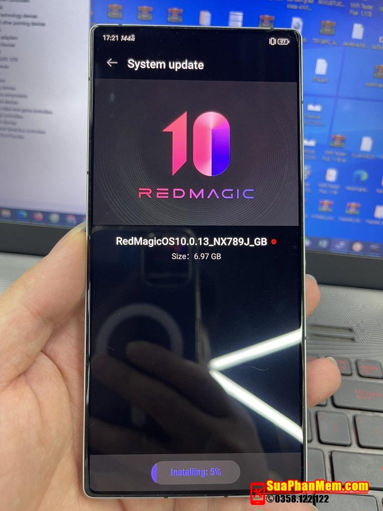 Cài rom quốc tế Nubia Red Magic 10 Pro NX789J