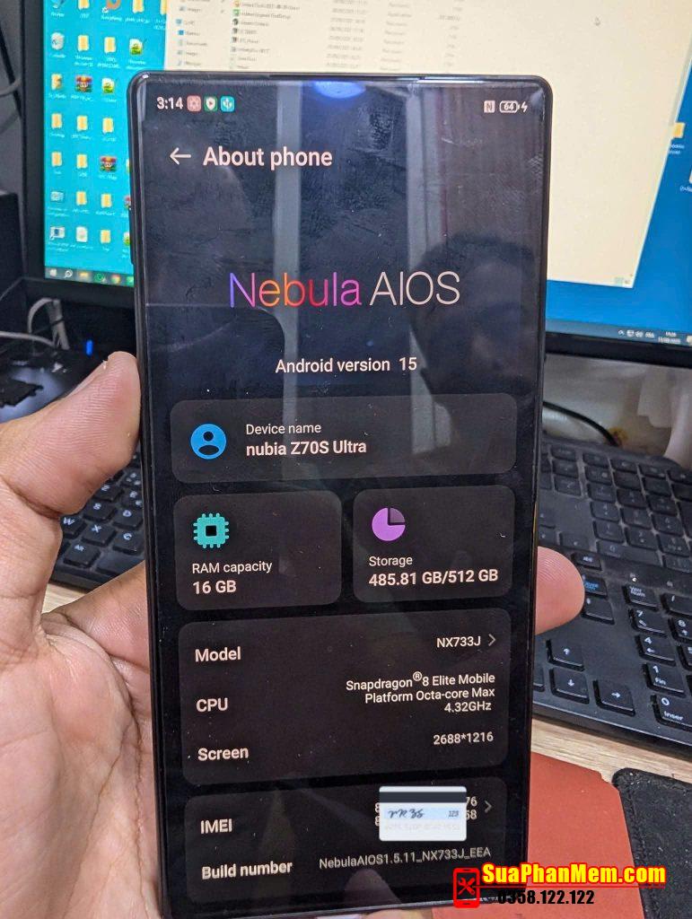 Nubia Z70 Ultra (NX733J) convert to global rom