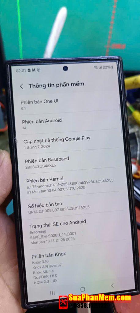 Mở mạng Samsung Galaxy S24 Ultra S928U T-Mobile