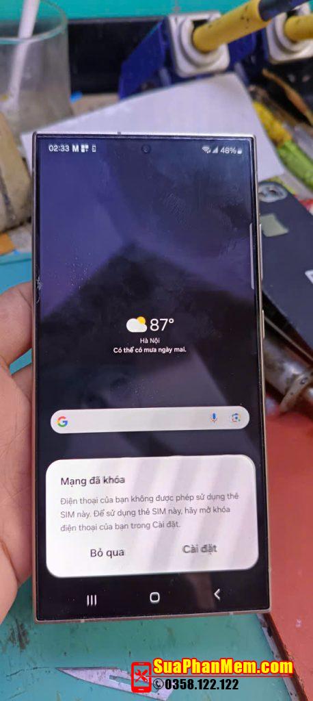 Mở mạng Samsung Galaxy S24 Ultra S928U T-Mobile