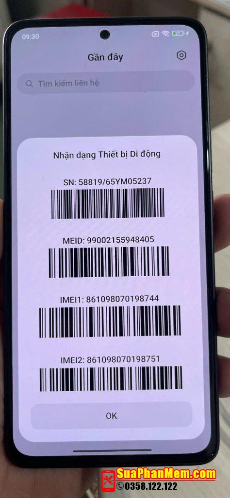 Fix imei Redmi Note 14 5G (beryl) beseband không xác định do up rom HyperTN MiuiTN