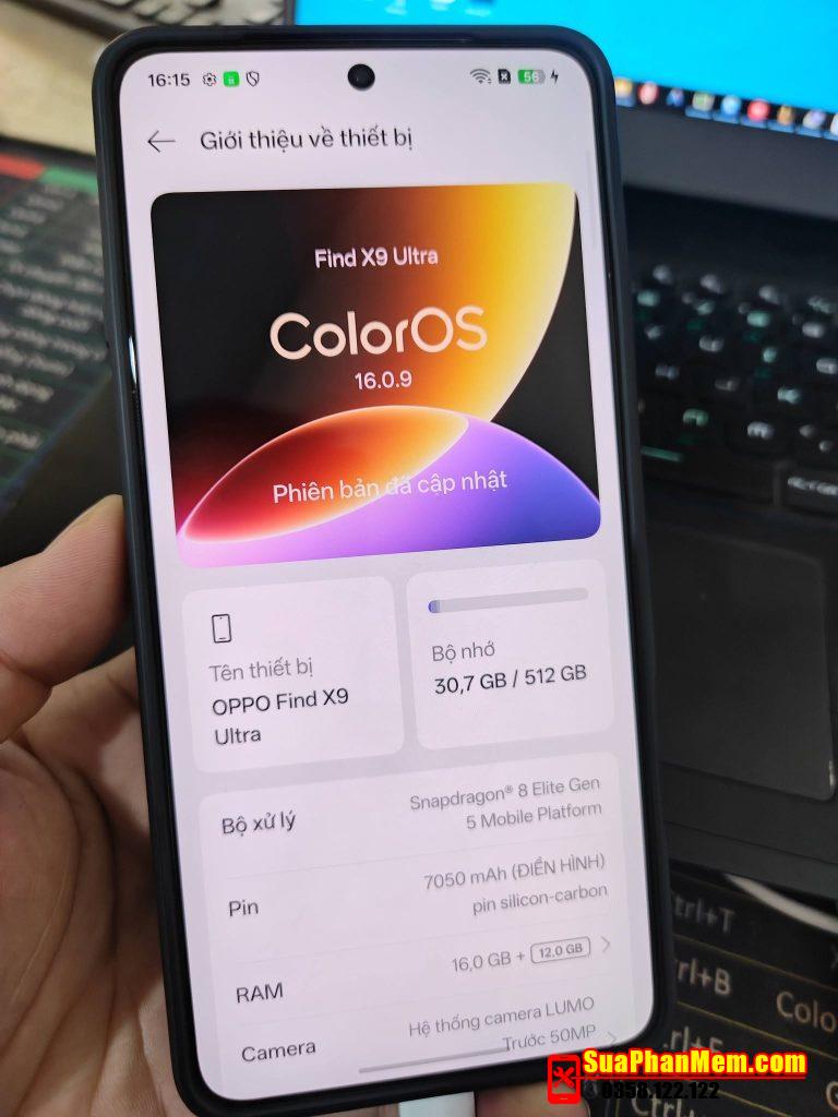 Nhận up ROM Quốc tế cho OPPO Find X9 Ultra