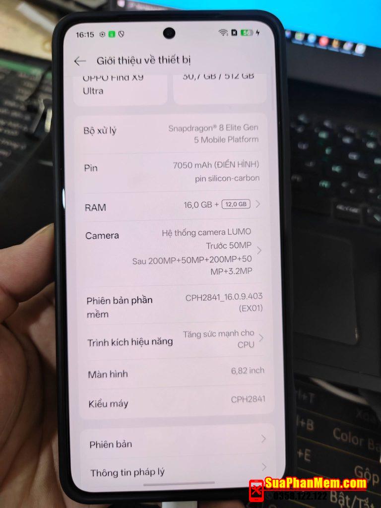Nhận up ROM Quốc tế cho OPPO Find X9 Ultra
